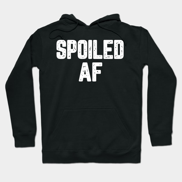 Spoiled AF Broke AF Couple Matching Hoodie by LotusTee